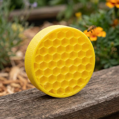 Base Hidratante en Forma de Panal para Abejas y Mariposas Polinizadoras de Jardín Alimentador